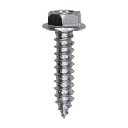 8 x 3/4" Indented Hex Head Tapping Screw 1/4" Hex Zinc
