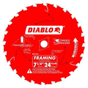 CircularSawBlade,Carbide,Dia:7.25