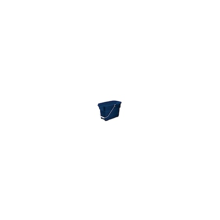BUCKET, ROYAL BLUE, RECTANGULAR, 14-QT
