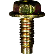 License Plate Screw M6-1.0 x 16mm. Zinc & Yellow