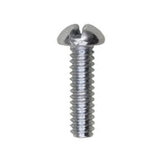 6-32 x 1/2" Slotted Round Head Machine Screw Zinc