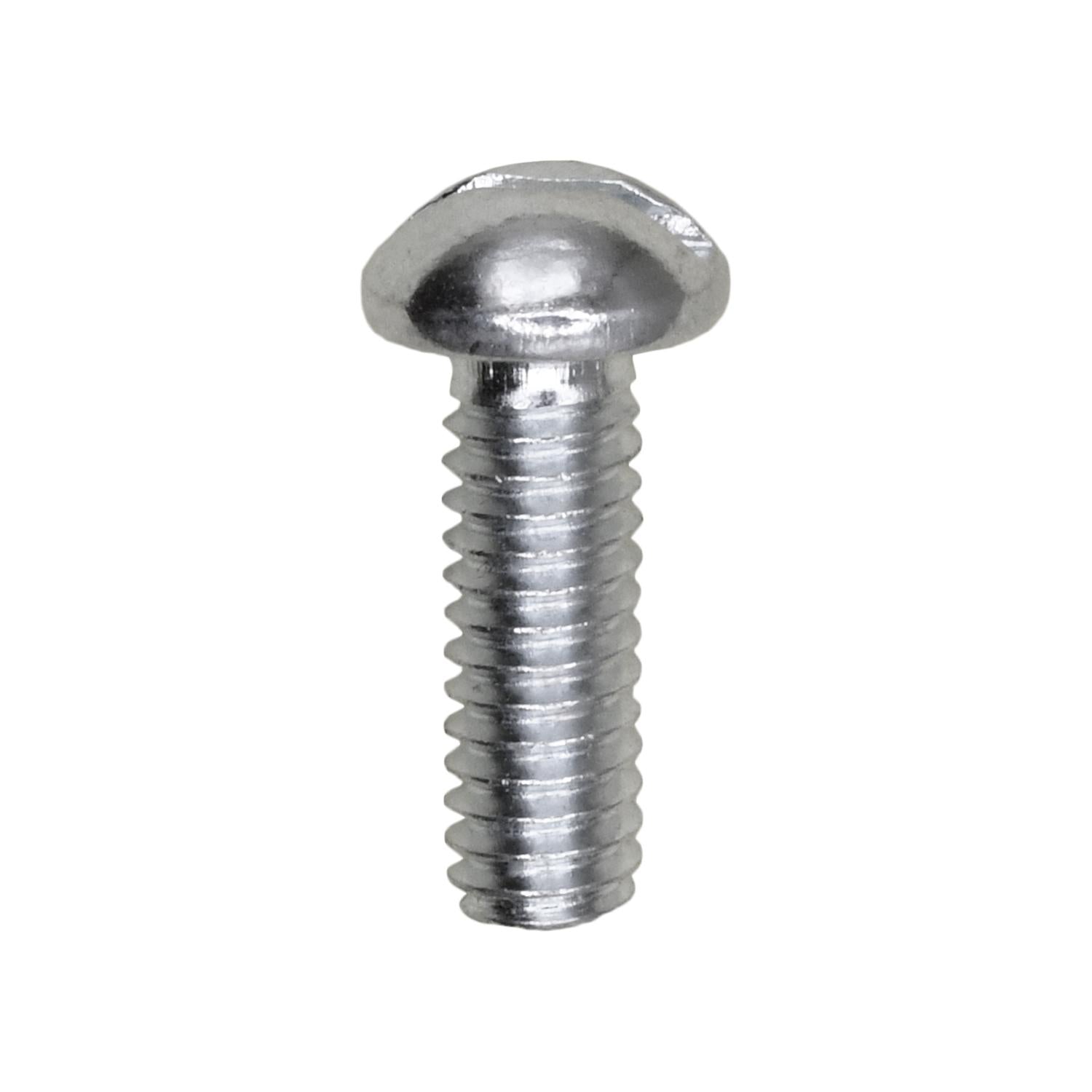 8-32 x 1/2" Slotted Round Head Machine Screw Zinc
