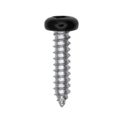 8 x 3/4" Black Painted Square Drive Pan Head Tapping Screw