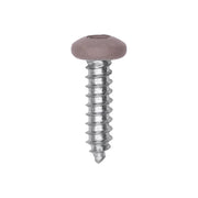10 x 3/4" Tan Painted Square Drive Pan Head Tapping Screw