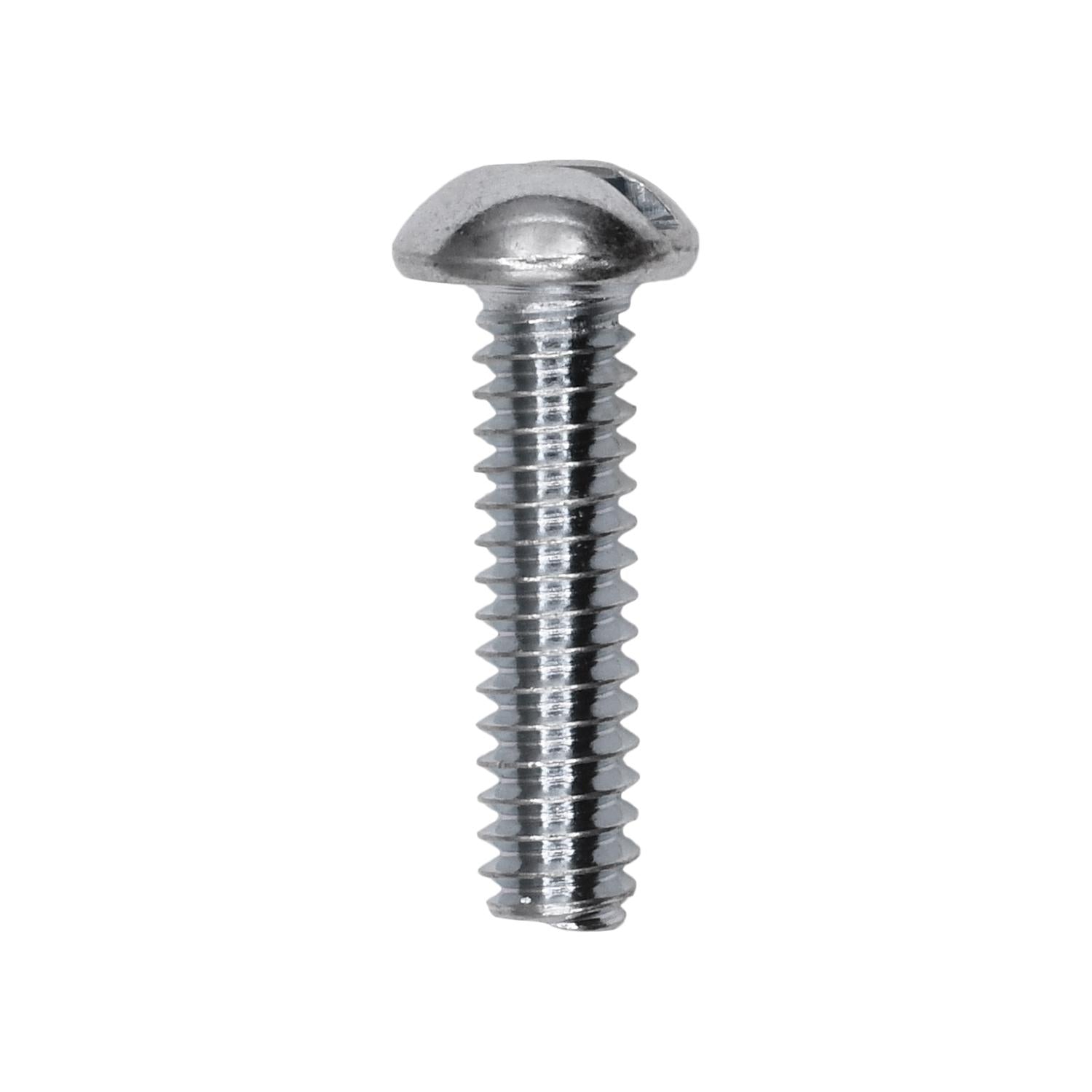 10-24 x 3/4" Slotted Round Head Machine Screw Zinc