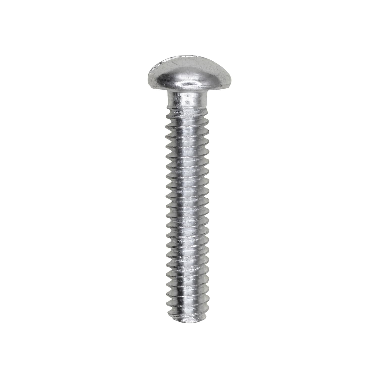 10-24 x 1" Slotted Round Head Machine Screw Zinc
