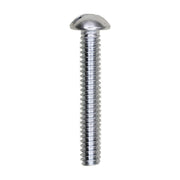 10-24 x 1-1/4" Slotted Round Head Machine Screw Zinc