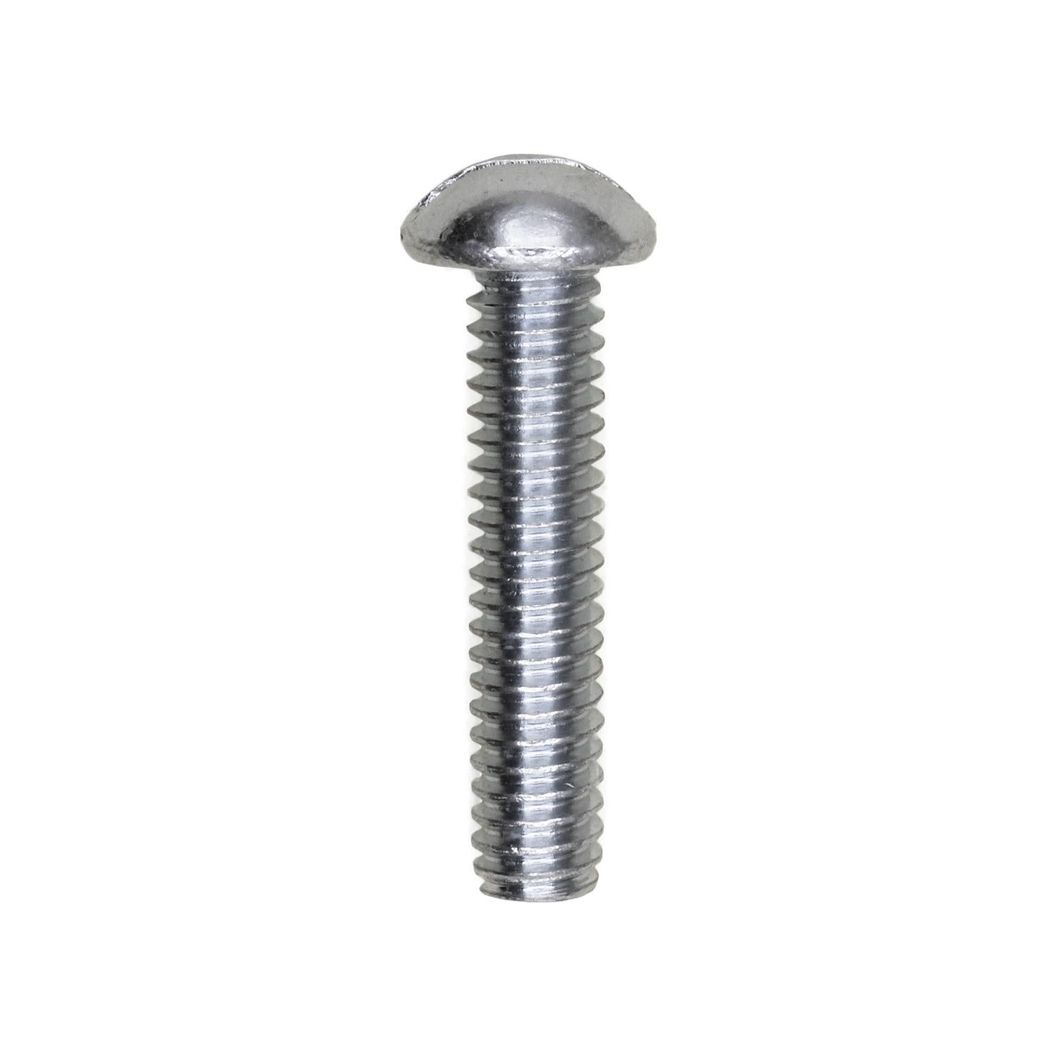 12-24 x 1" Slotted Round Head Machine Screw Zinc