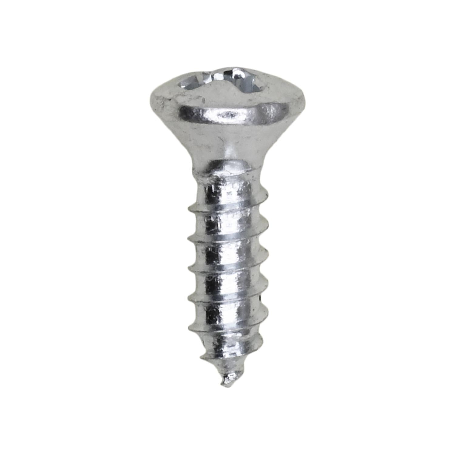 6 x 1/2" Phillips Oval Head Tapping Screw Zinc
