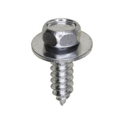 14 x 3/4" Indented Hex Head Sems Tapping Screw 3/8" Hex Zinc