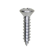 6 x 5/8" Phillips Oval Head Tapping Screw Zinc