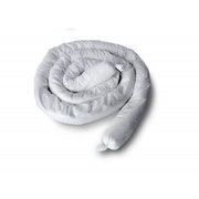Sorbent Sock, 27 11/16 gal, 3 in x 8 ft, Oil, White, 20 PK