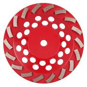 7" Diamond Max Turbo Diamond Cup Wheel - 18 Segment