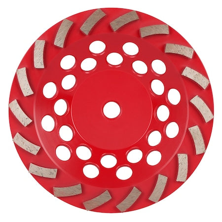 7" Diamond Max Turbo Diamond Cup Wheel - 18 Segment