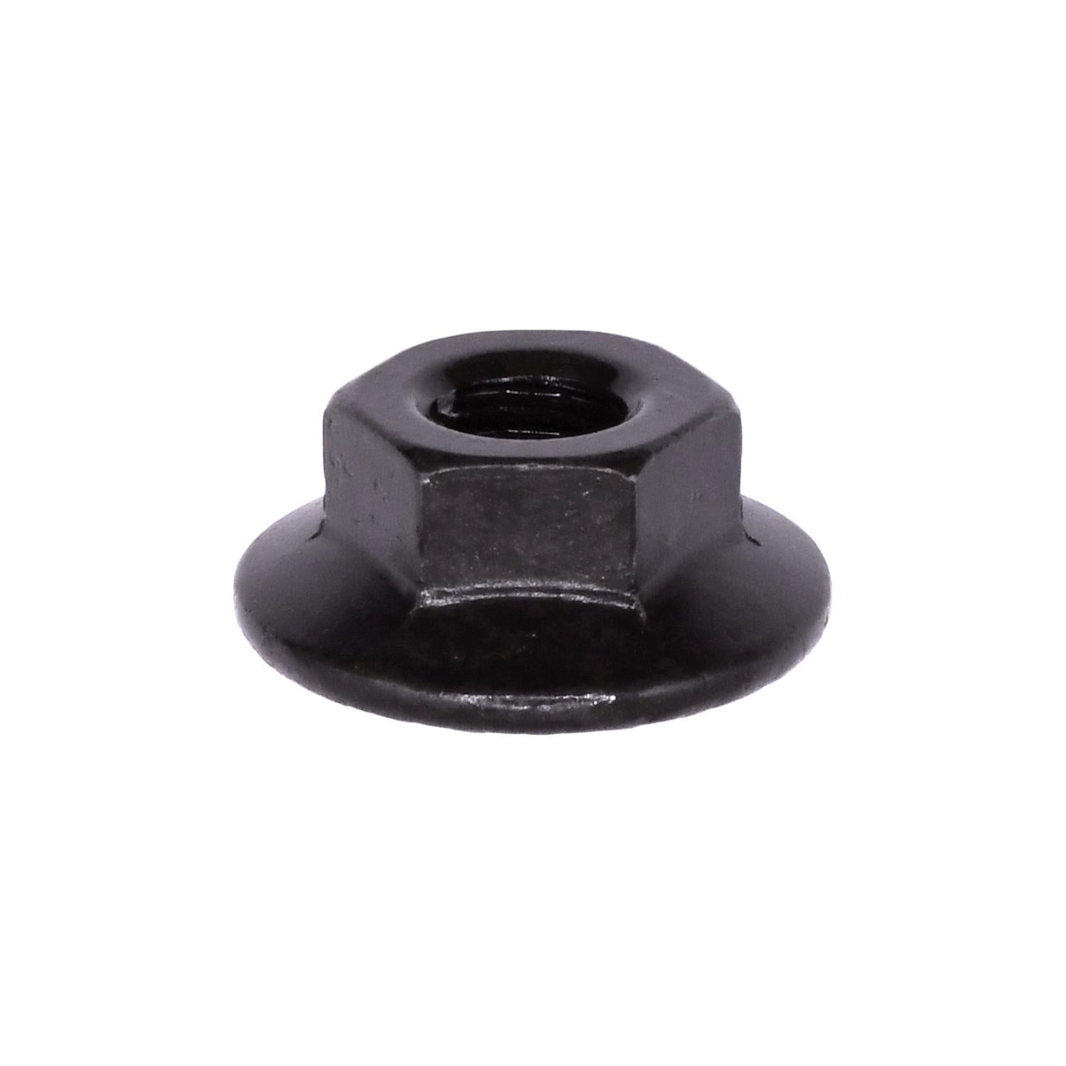 Spin Lock Nut with Serrated 1/4"-20 Threads 11/16" O.D