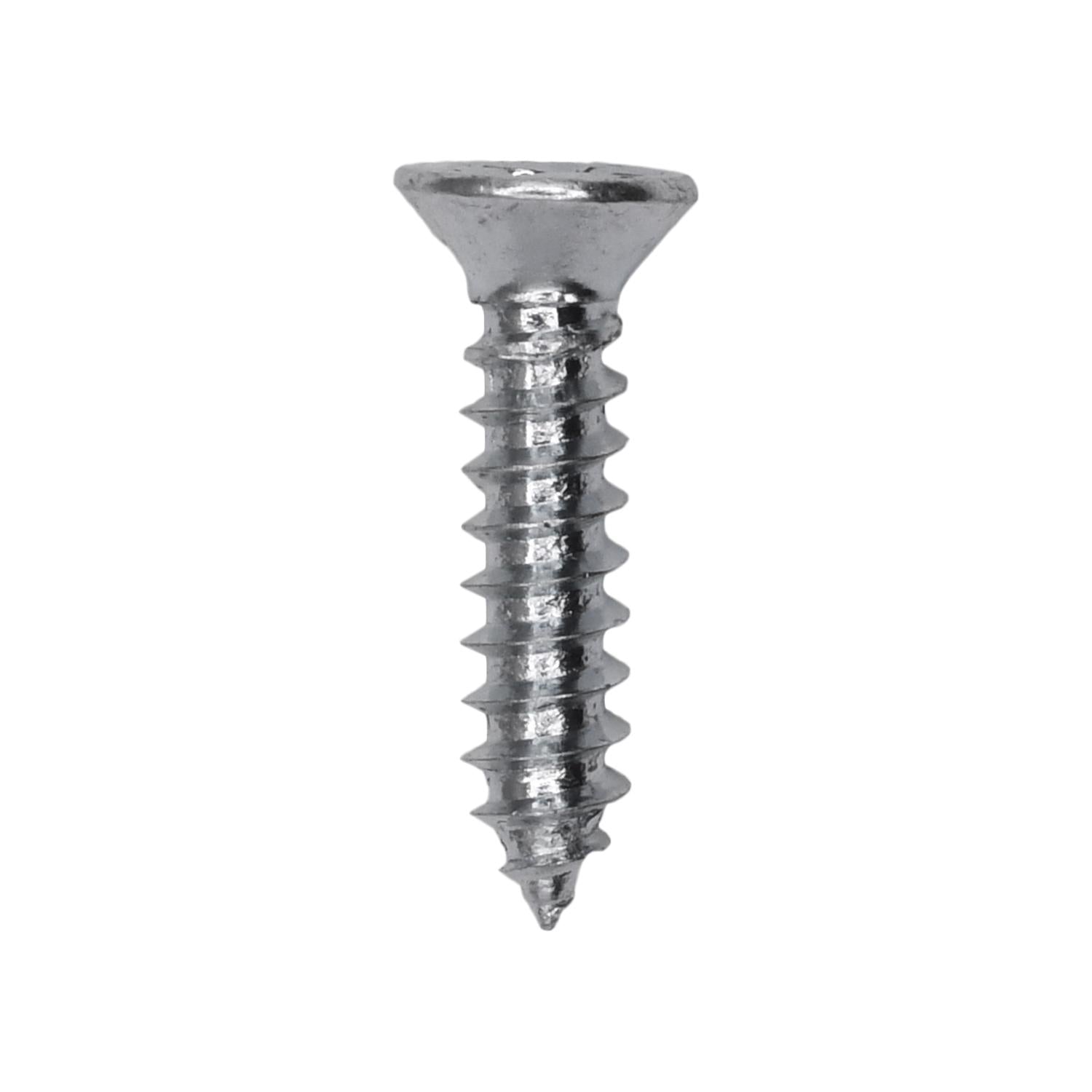 8 x 3/4" Phillips Flat Head Tapping Screw Zinc