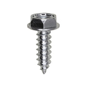 10 x 5/8" Indented Hex Washer Head Tapping Screw Zinc