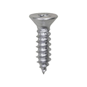 10 x 3/4" Phillips Flat Head Tapping Screw Zinc