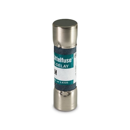 Midget Fuse, Time-Delay, 0.60A, 250V AC, Non-Indicating, 10kA at 250VAC