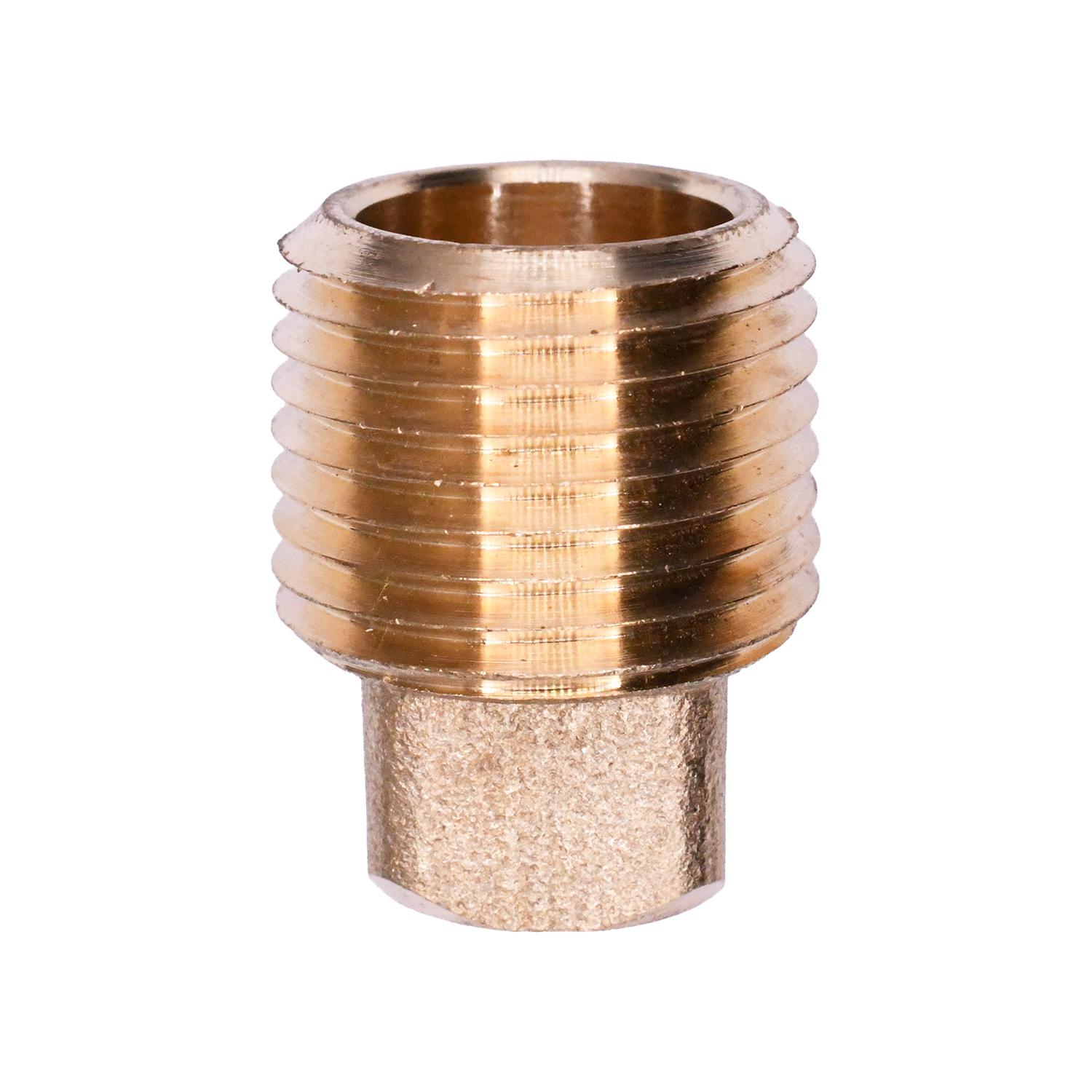 Brass Square Head Plug 1/2" Pipe Threads