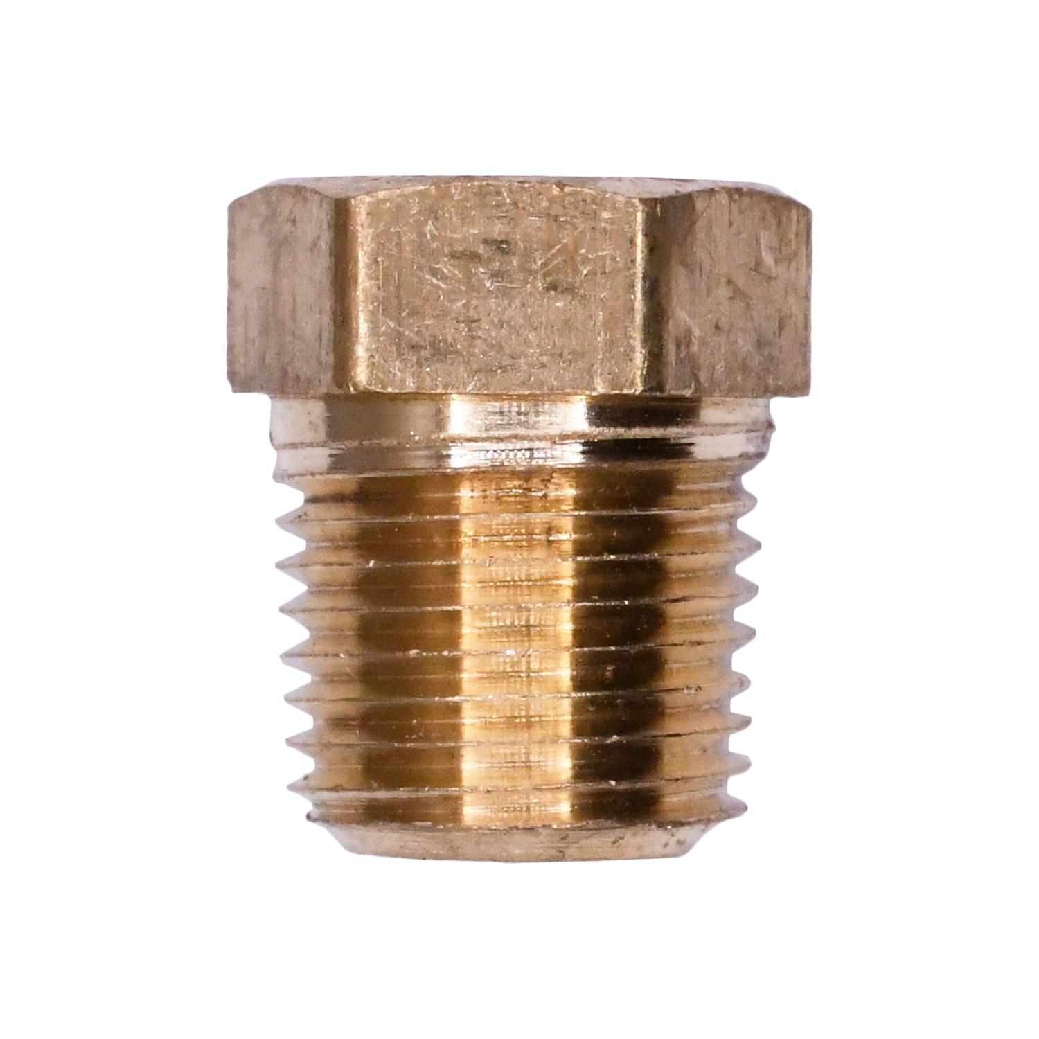 Brass Hex Head Plug 1/8" Pipe Threads