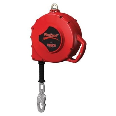 PROTECTA(R) Self Retracting Lifeline, 33 ft Length, Swivel Snap Hook, Steel, 1 Leg(s)