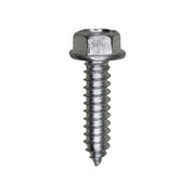 14 x 1" Indented Hex Washer Head Tapping Screw Zinc