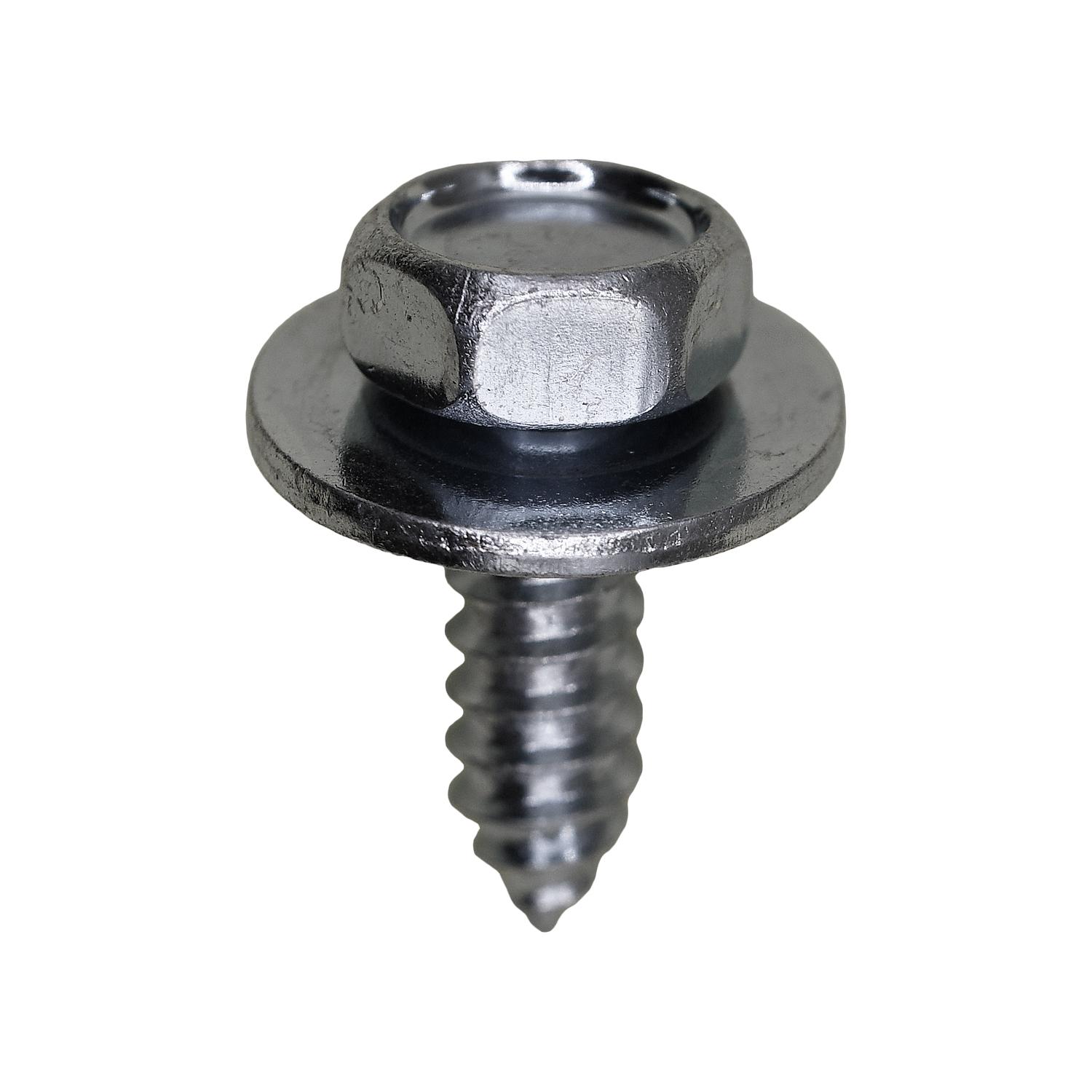 14 x 3/4" Hex Head Sems Tapping Screw Zinc