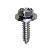 14 x 1" Hex Head Sems Tapping Screw Zinc