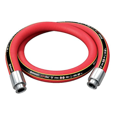 2" X 10' RED DRINKLINE EPDM SS TC + TC