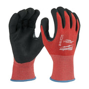 Cut-Resistant Coated Gloves, Cut Level A2 ,Dipped ,Nitrile ,Sandy ,L 12 PK