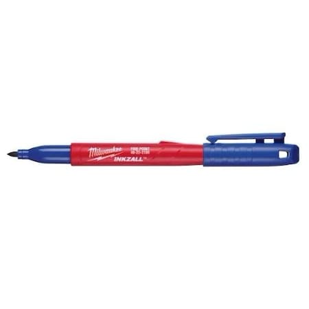 Ink Industrial Marker, Blue, Bullet