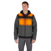 M12 Heated TOUGHSHELL Men's Jacket, Gray, Heats 3 to 12 Hours, 2 Outside Pockets, L