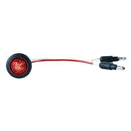 Clearance Marker Light,LED,Red,12VDC