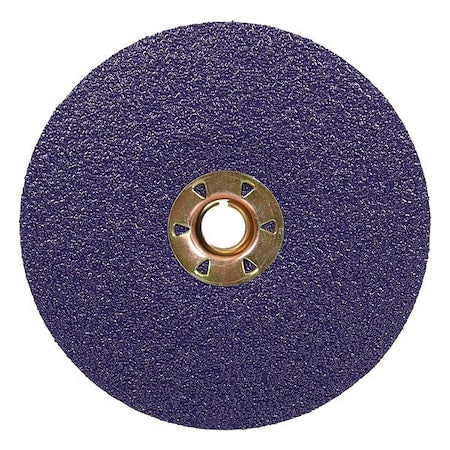 Fiber Disc, Ceramic,4 1/2 In Diameter., PK25