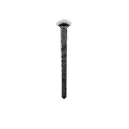 Carriage Bolt, Square Neck, 1/2"-13, 7 in L, Stainless Steel, 18-8, Not Applicable, 10 PK