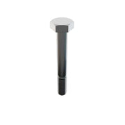 18-8, 1/2"-13 Hex Head Cap Screw, Plain Stainless Steel, 3-3/4 in L, 10 PK