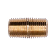 Brass Classose Nipple 3/4" Length 1/8" Pipe Threads