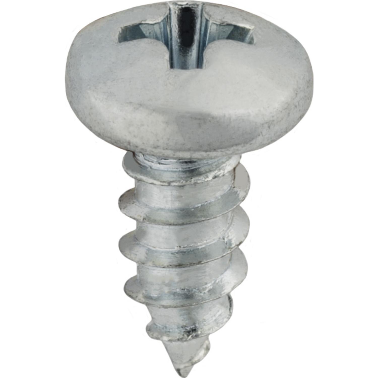 4 x 1/4" Phillips Pan Head Tapping Screw Zinc