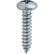 12 x 1" Phillips Pan Head Tapping Screw Zinc