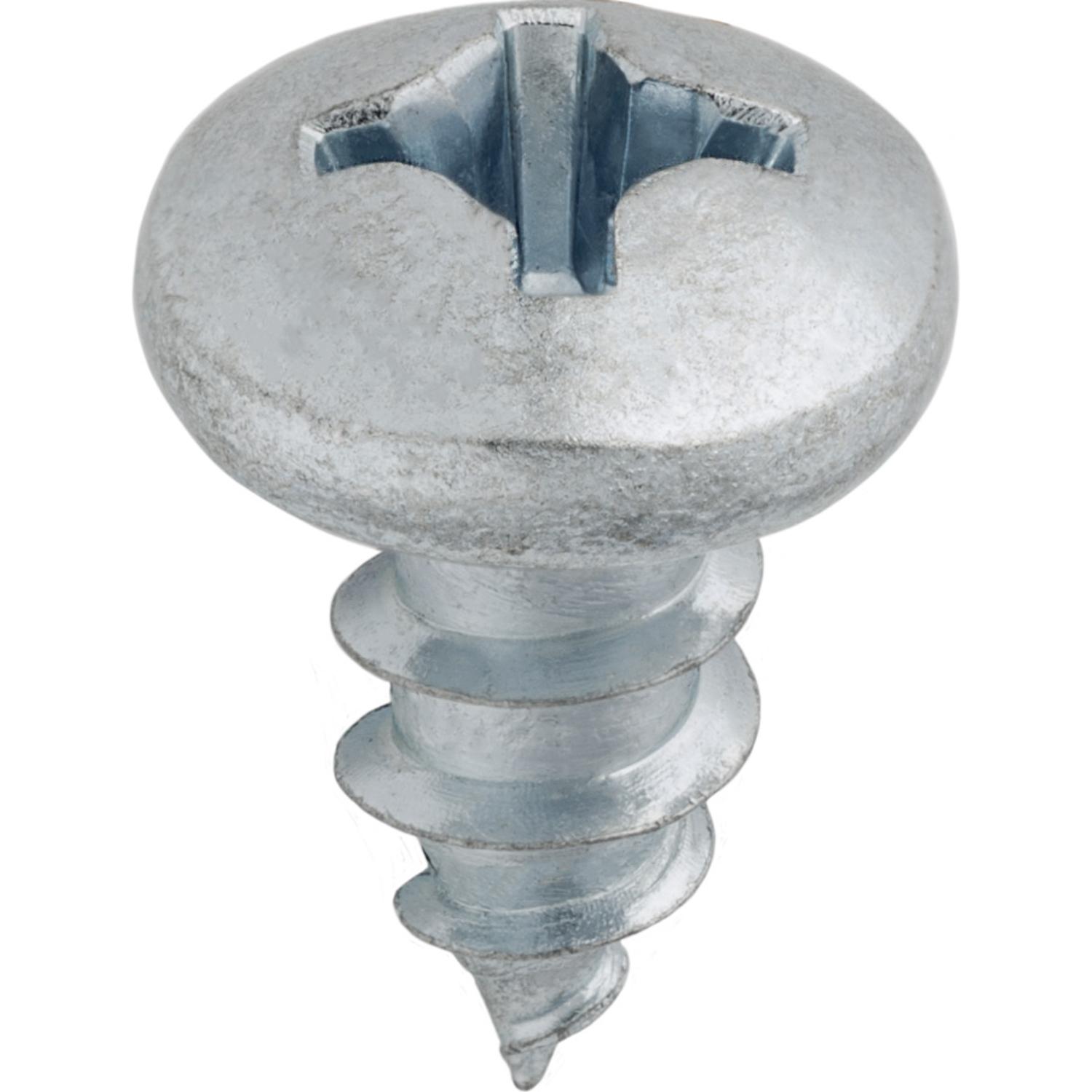 14 x 1/2" Phillips Pan Head Tapping Screw Zinc