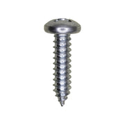 14 x 1" Phillips Pan Head Tapping Screw Zinc