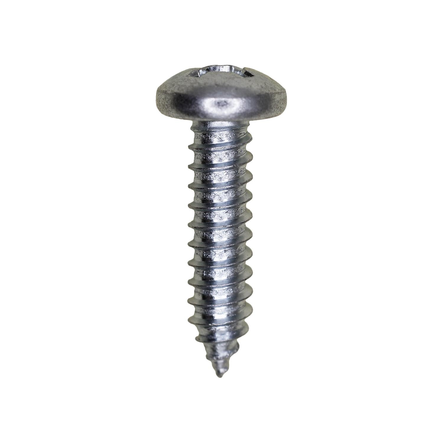 14 x 1" Phillips Pan Head Tapping Screw Zinc