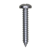 14 x 1-1/2" Phillips Pan Head Tapping Screw Zinc