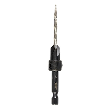 9/64 in. No 6 Countersink Drill Bit