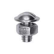 1/4"-20 x 1/2" Slotted Washer Head License Plate Bolt