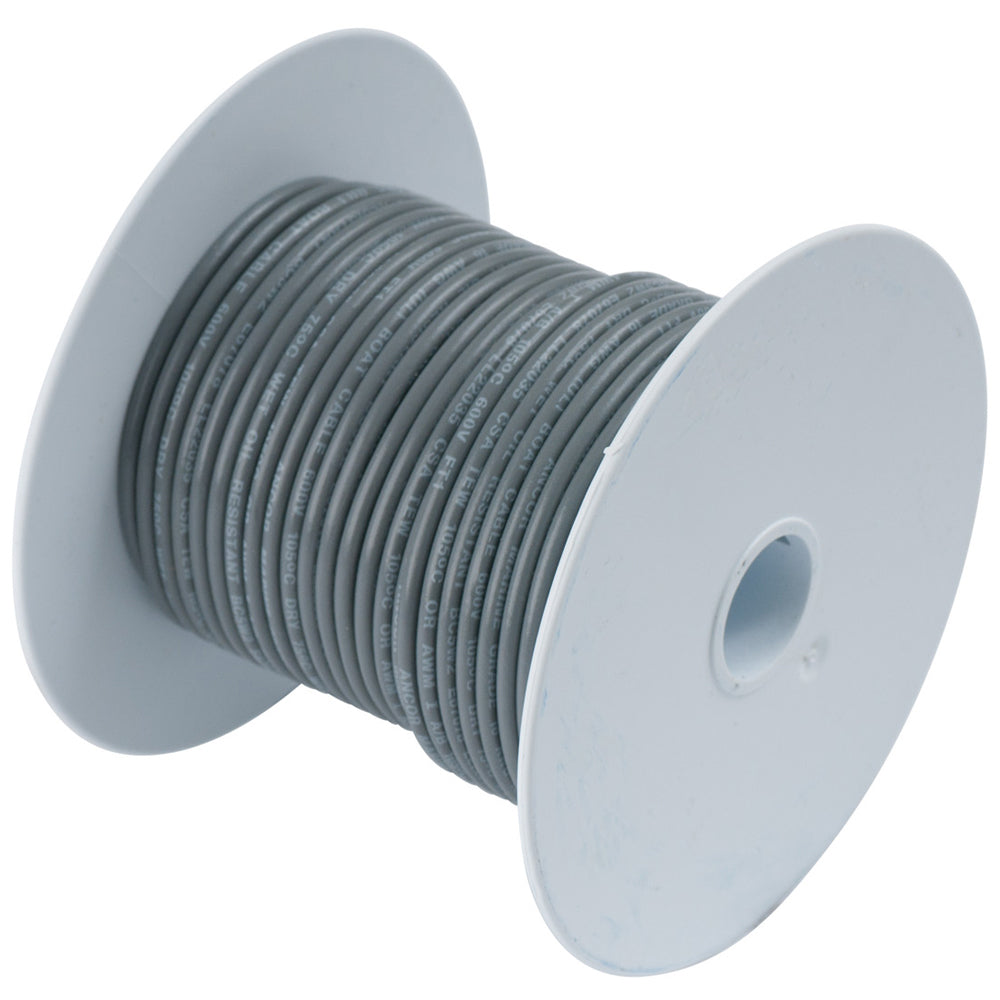 Grey 16 AWG Primary Wire - 100'
