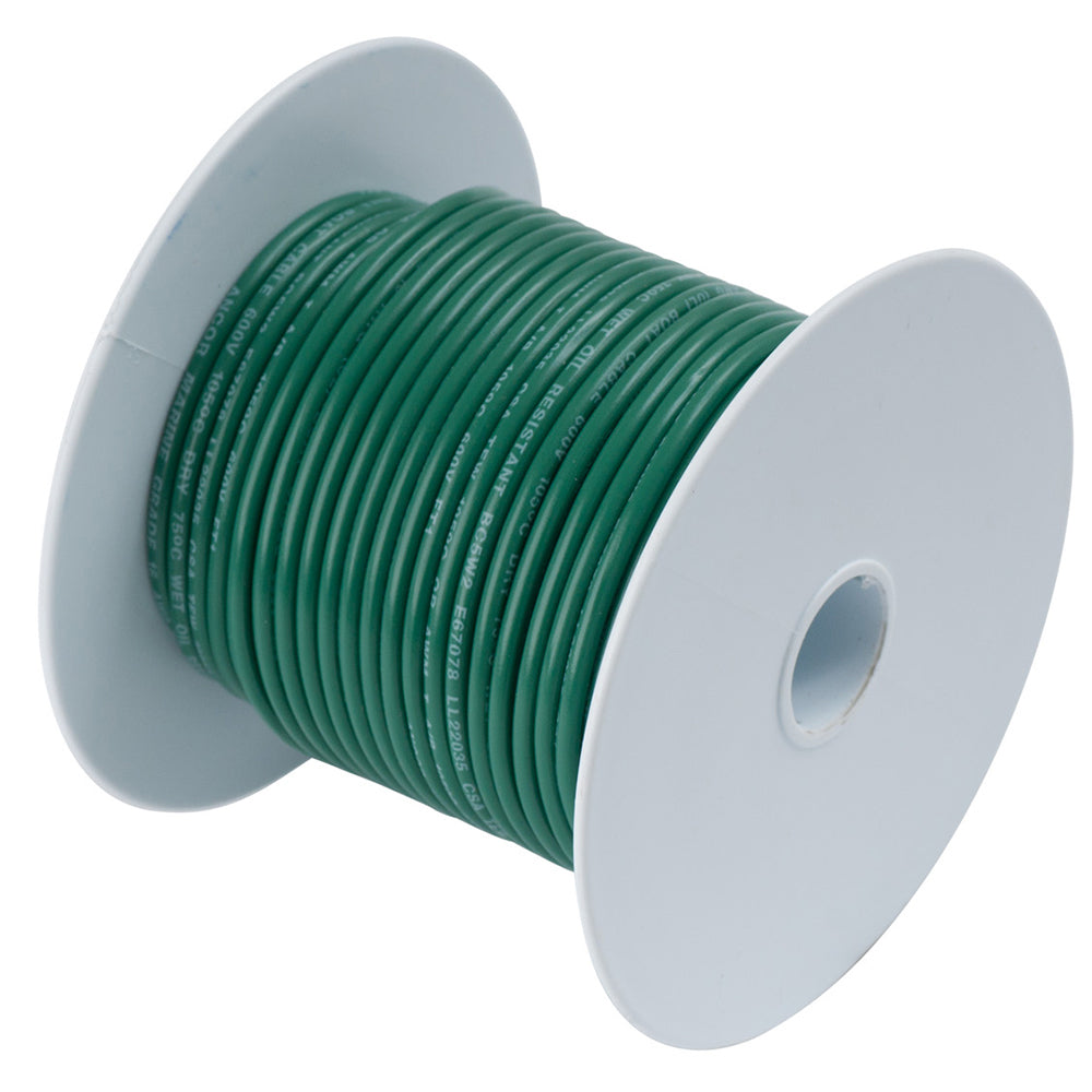 Green 12 AWG Primary Wire - 100'