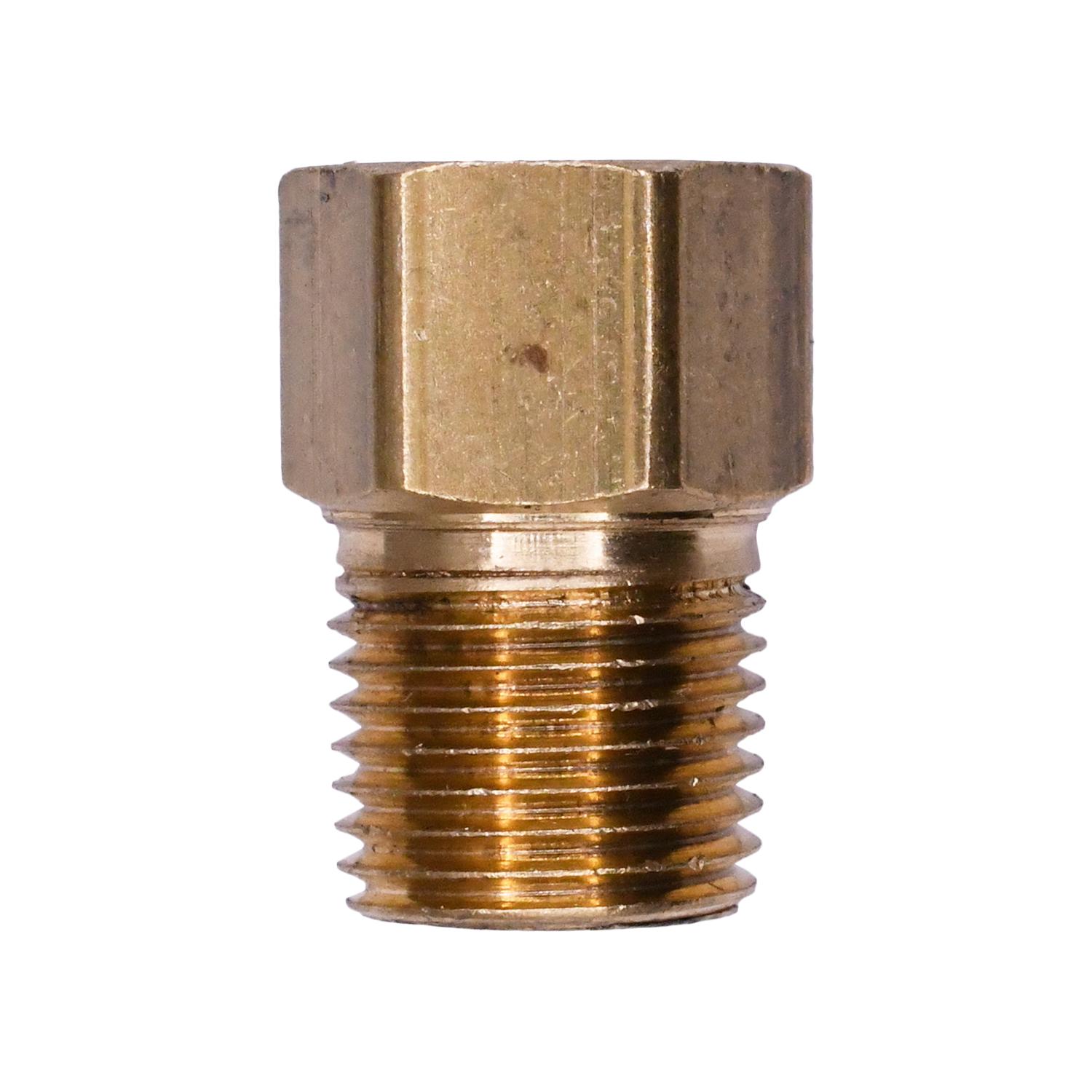 Brass Inverted Flare Nut 1/4" Tube Size