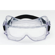 Safety Goggles, Clear Lens, Anti-Fog, Direct Vented, Rubber Strap, Centurion Series